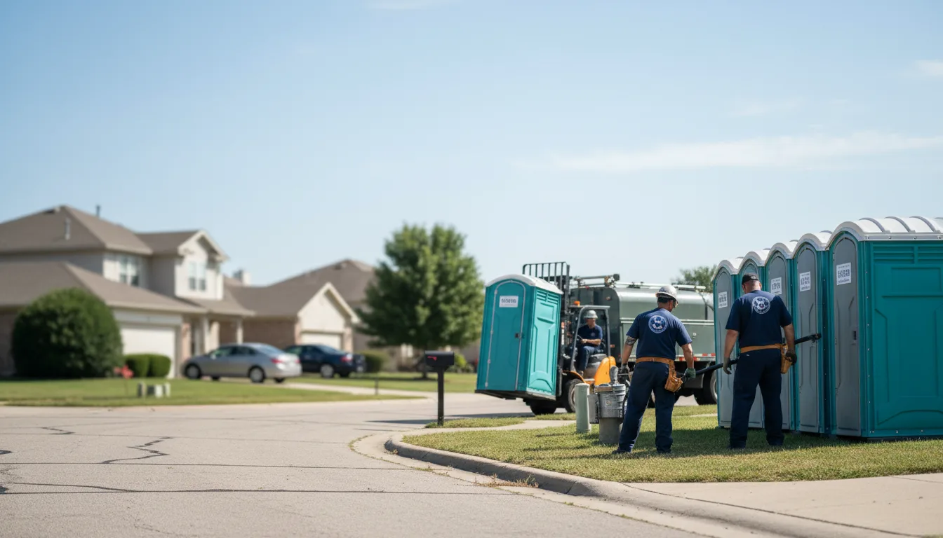 Porta Potty Rental in Hutchins, TX near me